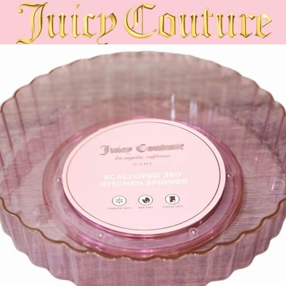 Juicy Couture Home Scalloped 360° Kitchen Spinner - Picture 1 of 5